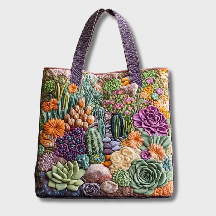 Ainsley | Garden Design Handmade Quilted Bag
