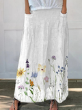 Aisling | Spring Meadows Print Pocket Skirt