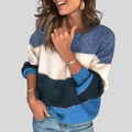 Maya | Colorblock Knit Jumper