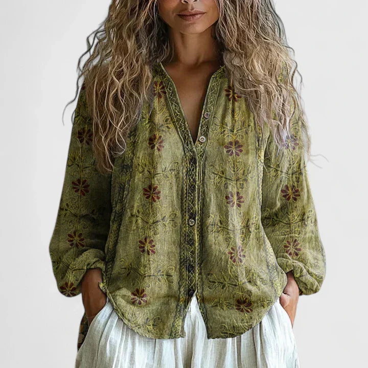 Amara | Long Sleeve Blouse