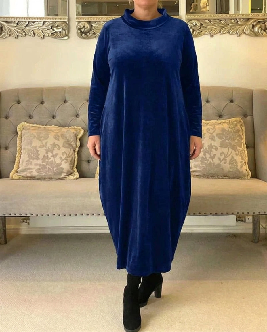 Eliza | Relaxed Velvet Dress