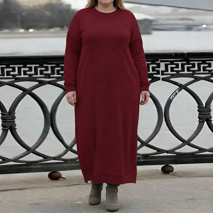 Mara | Cozy Long Sleeve Oversized Winter Dress