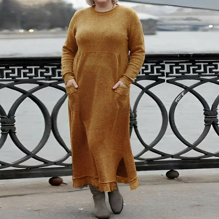 Mara | Cozy Long Sleeve Oversized Winter Dress