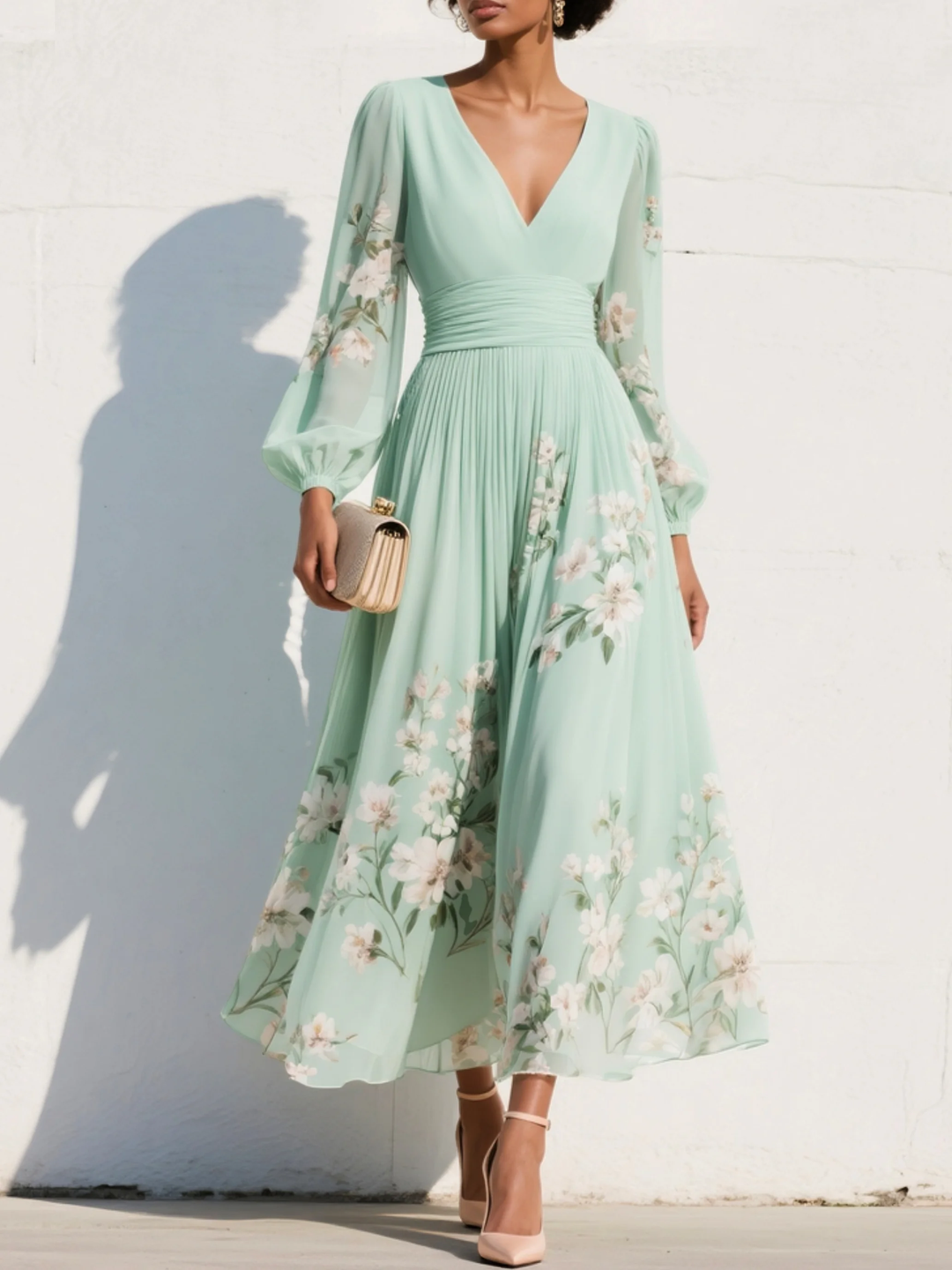Coral | Elegant Dress