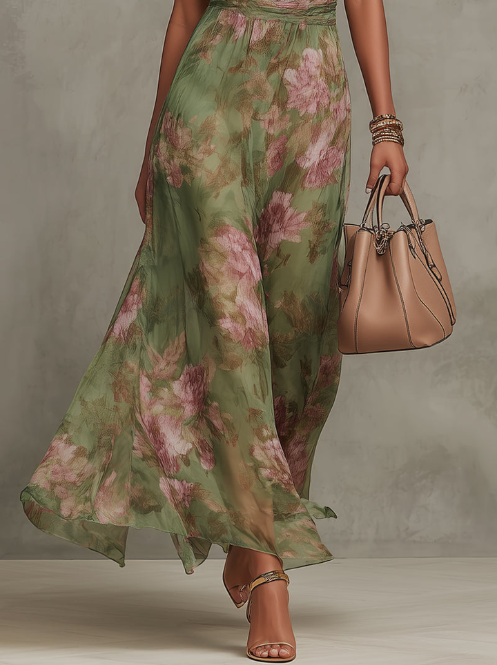 Faith | Elegant Floral Maxi Dress