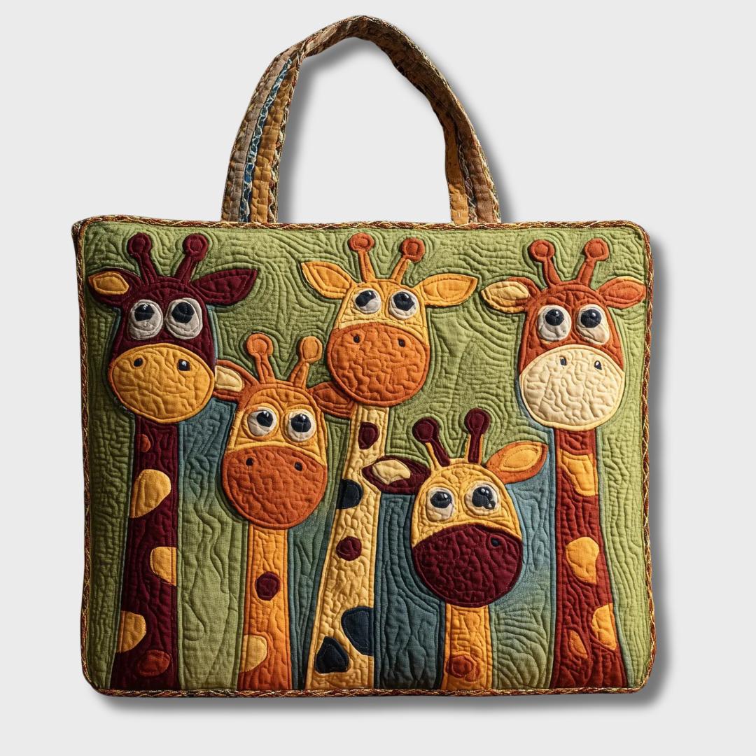 Ereen | Cute Giraffe Print Handmade Bag