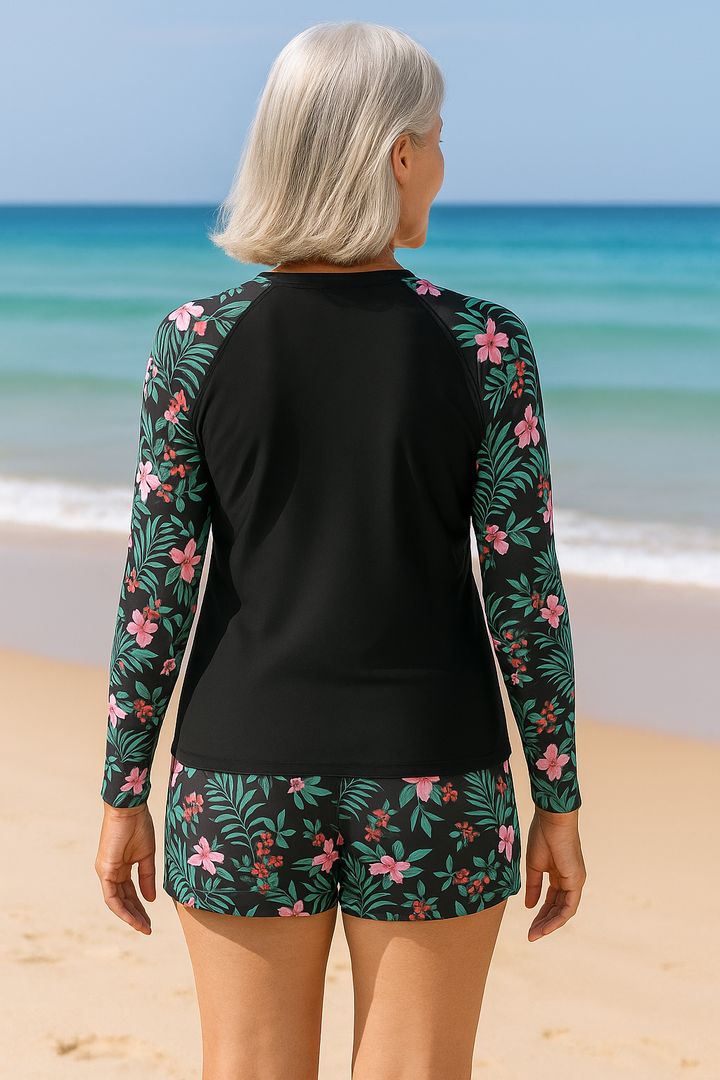 Oceara | UPF 50+ SunSafe Tankini Set - Protection Meets Effortless Comfort