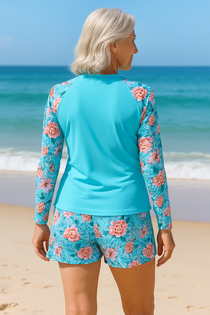 Oceara | UPF 50+ SunSafe Tankini Set - Protection Meets Effortless Comfort