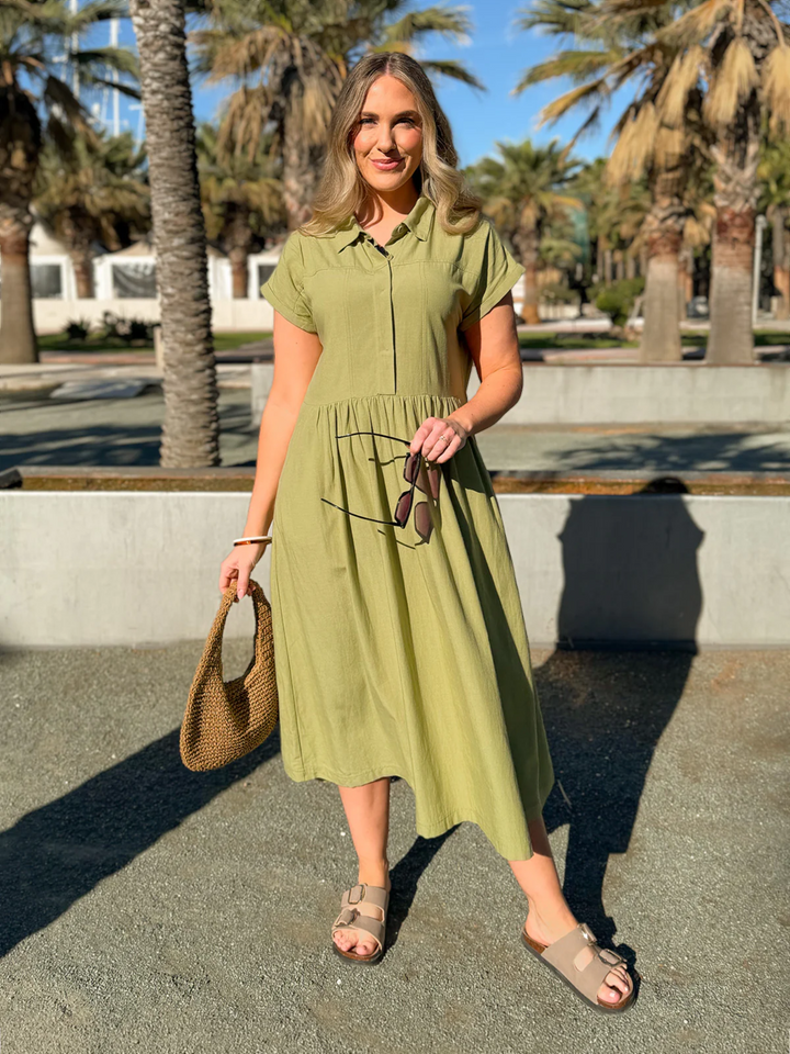 Rhiona | Everyday Denim Midi Dress