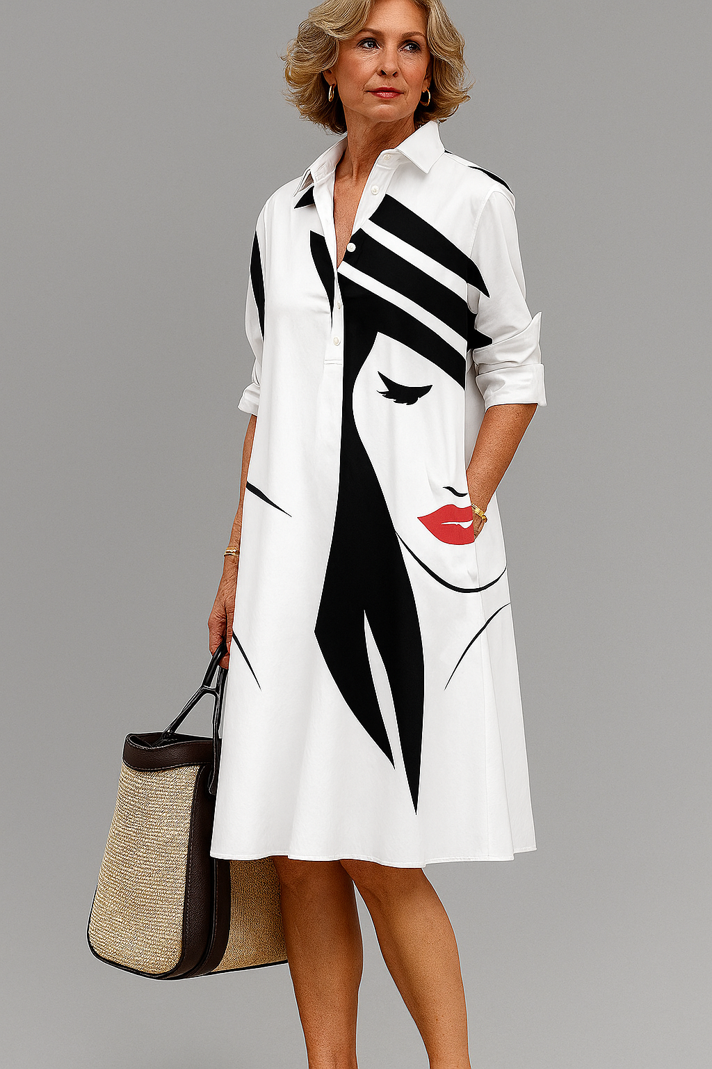Diana | Sophisticated Midi Dress
