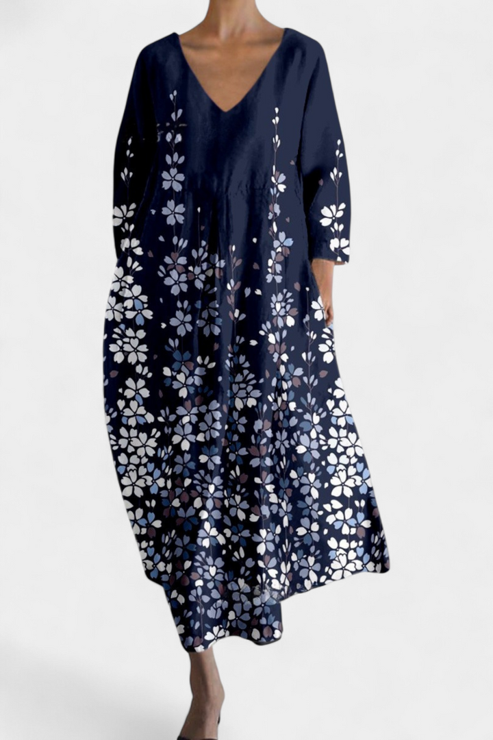 Isolde | Colourful Elegant Maxi Summer Dress