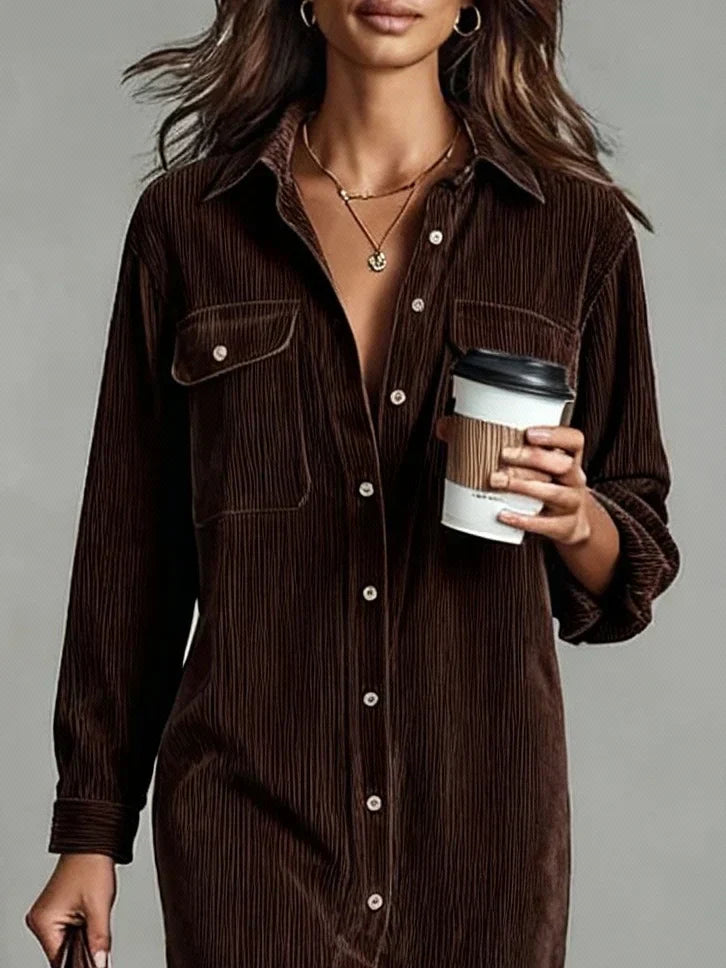 Sienna | Button-Up Midi Dress