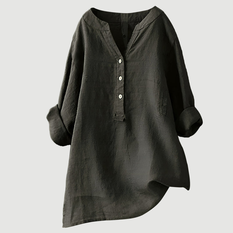 Elvie | Comfortable Casual Linen Blouse
