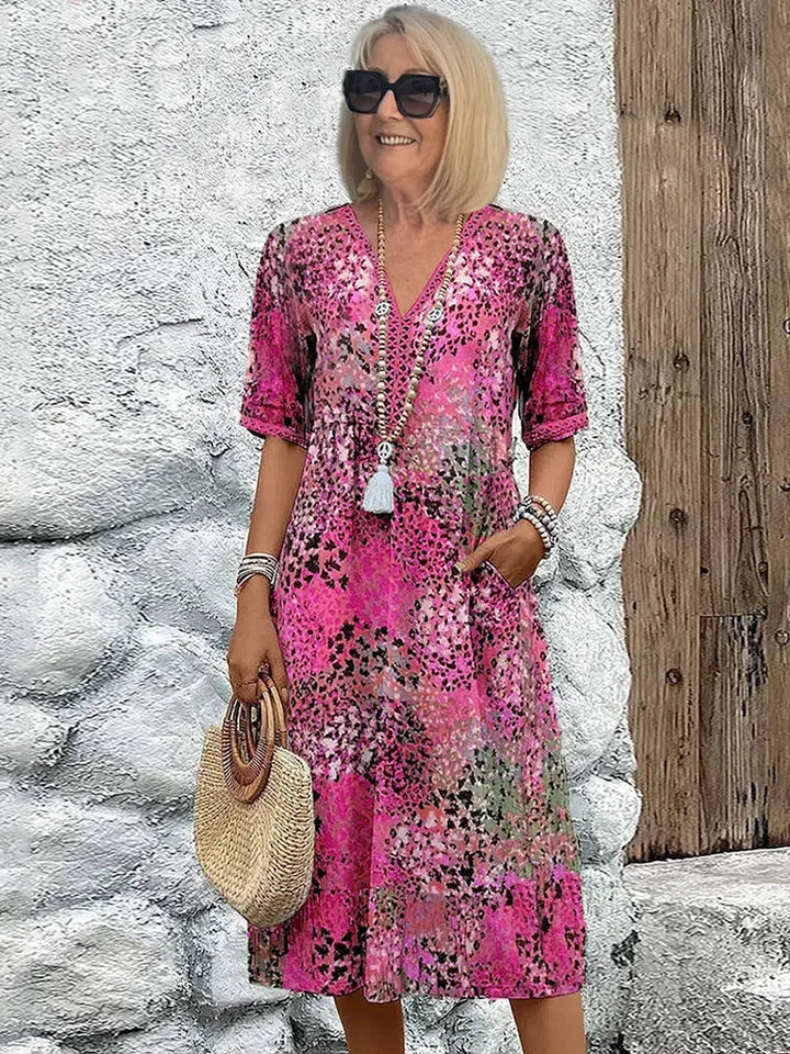 Lina | Lightweight Dress with V-Neck