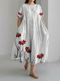 Avery | Retro Botanical Dress