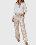 Emilia | Stylish Trousers + Free Blouse & Belt