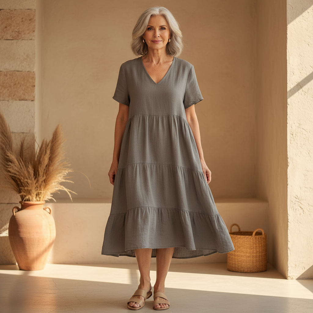 Bess | Casual Summer V-neck Dress