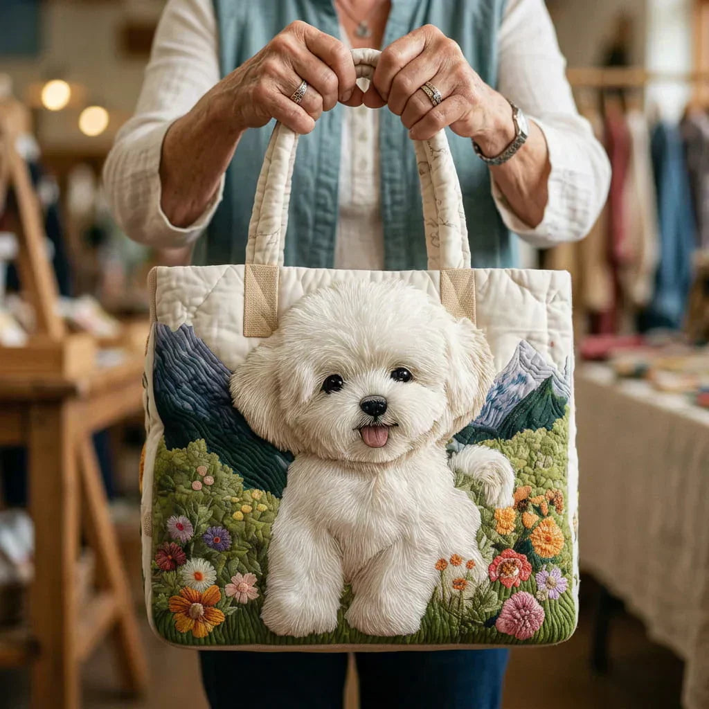 Cassidy | Dog Print Handmade Bag