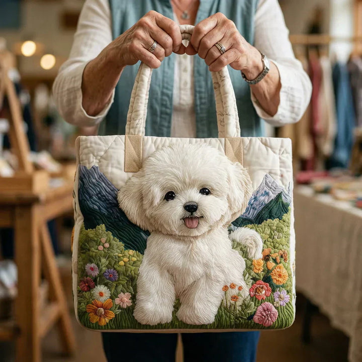 Cassidy | Dog Print Handmade Bag