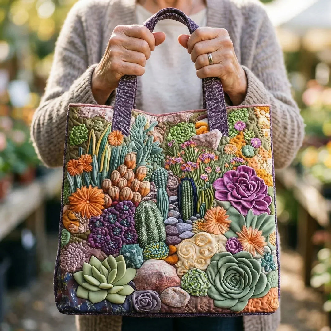 Ainsley | Garden Design Handmade Quilted Bag