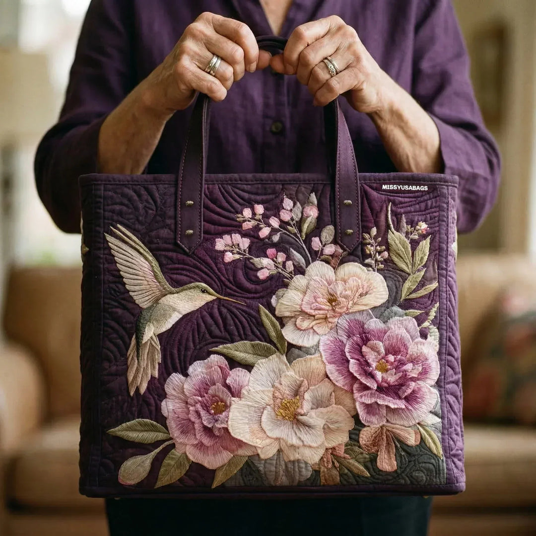 Ivannah | Flower Print Handmade Bag