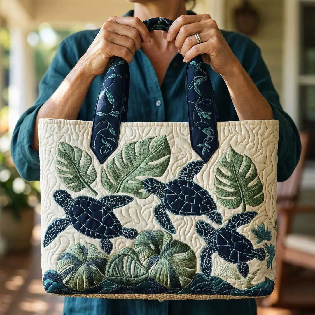 Ophel | Turtle and Leaf Inspired Handmade Bag