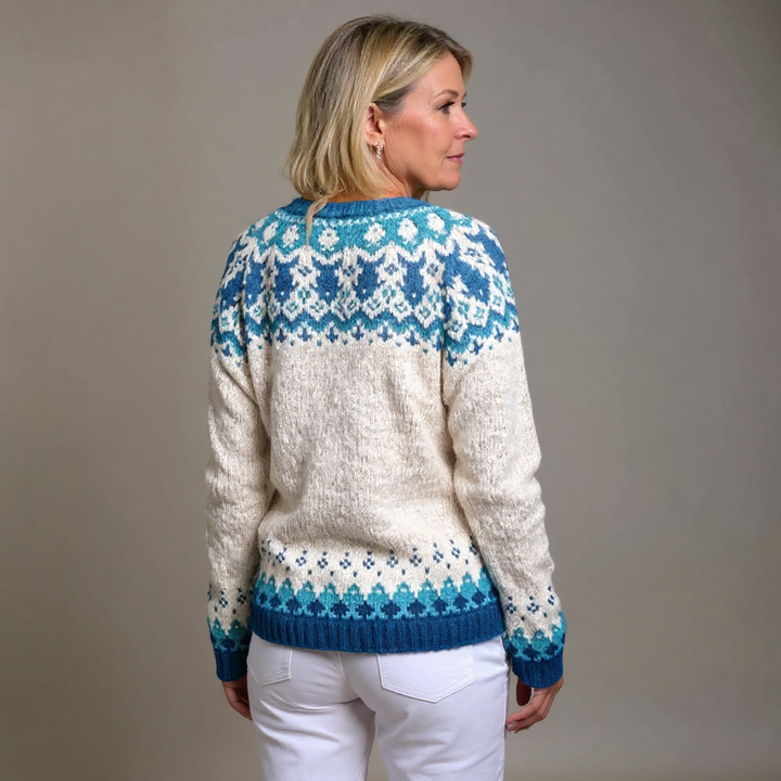 Eva | Vintage Icelandic Cardigan