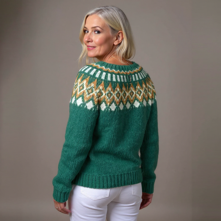 Natalia | Vintage Icelandic Cardigan
