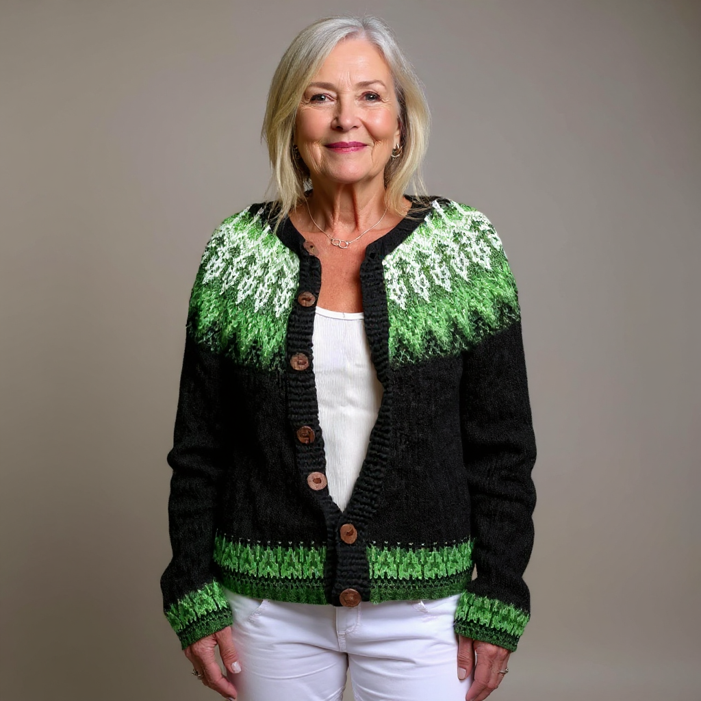 Sadie | Vintage Icelandic Cardigan