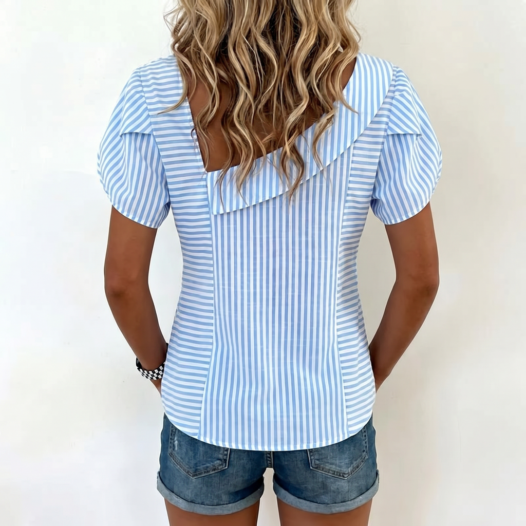 Allie | Casual Striped Blouse