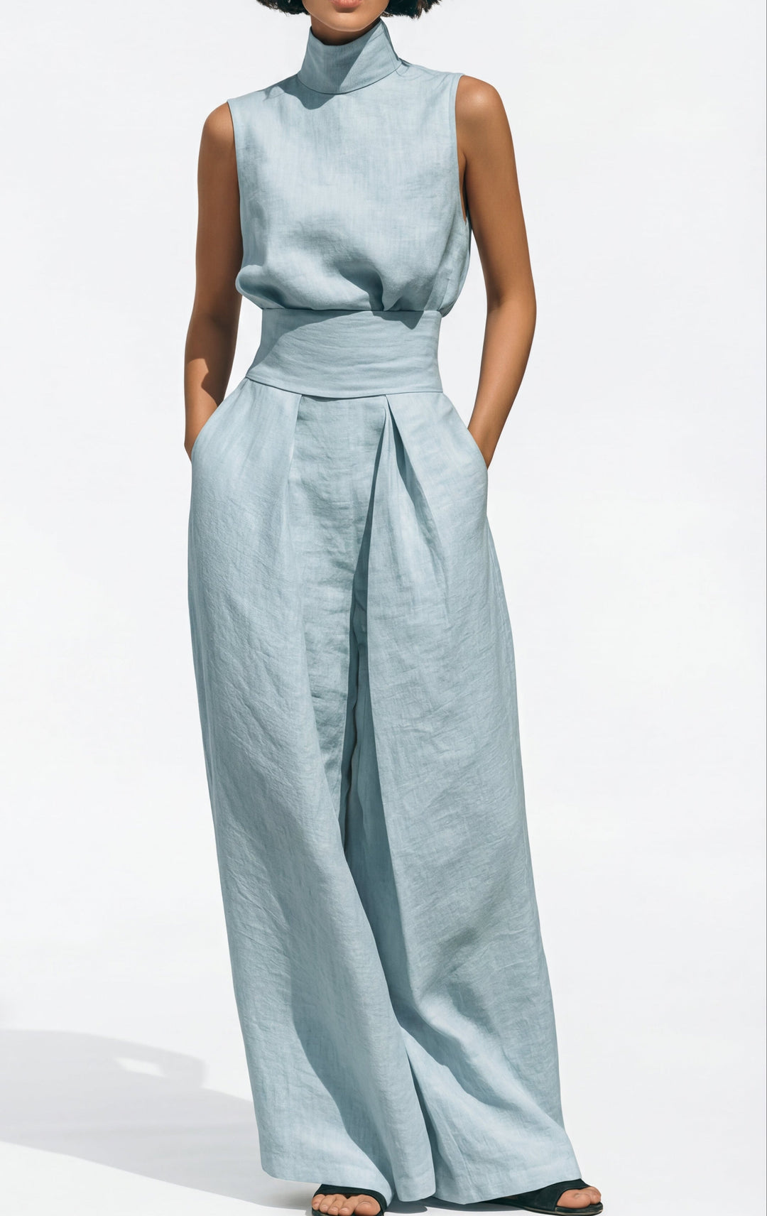 Maria | Minimalist Linen Set