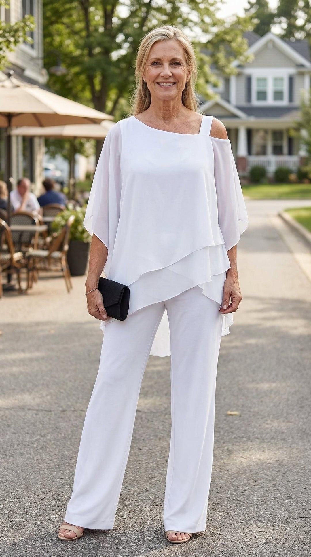 Valerie | Soft Drape Two-Piece Set – Effortless Polish, All-Day Comfort
