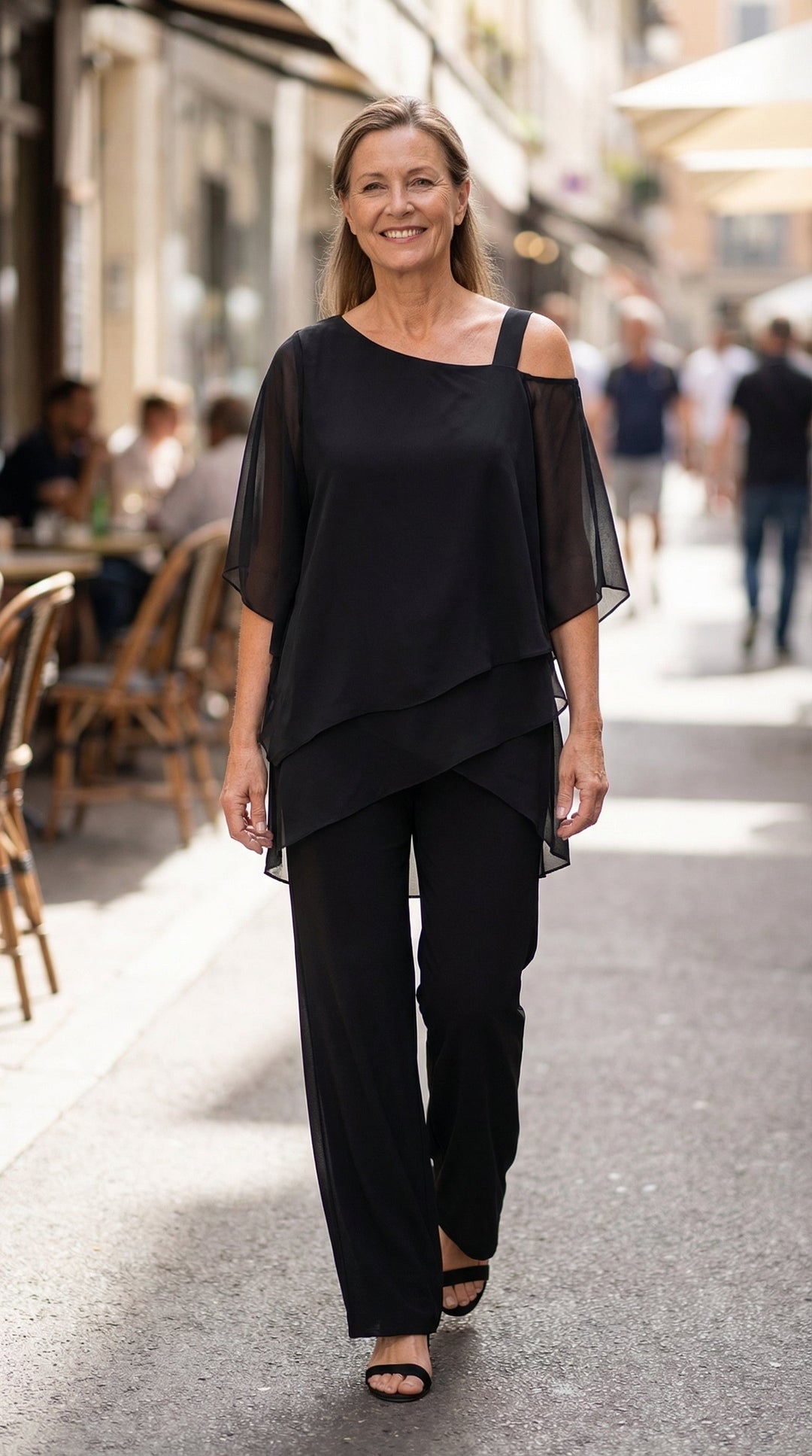 Valerie | Soft Drape Two-Piece Set – Effortless Polish, All-Day Comfort