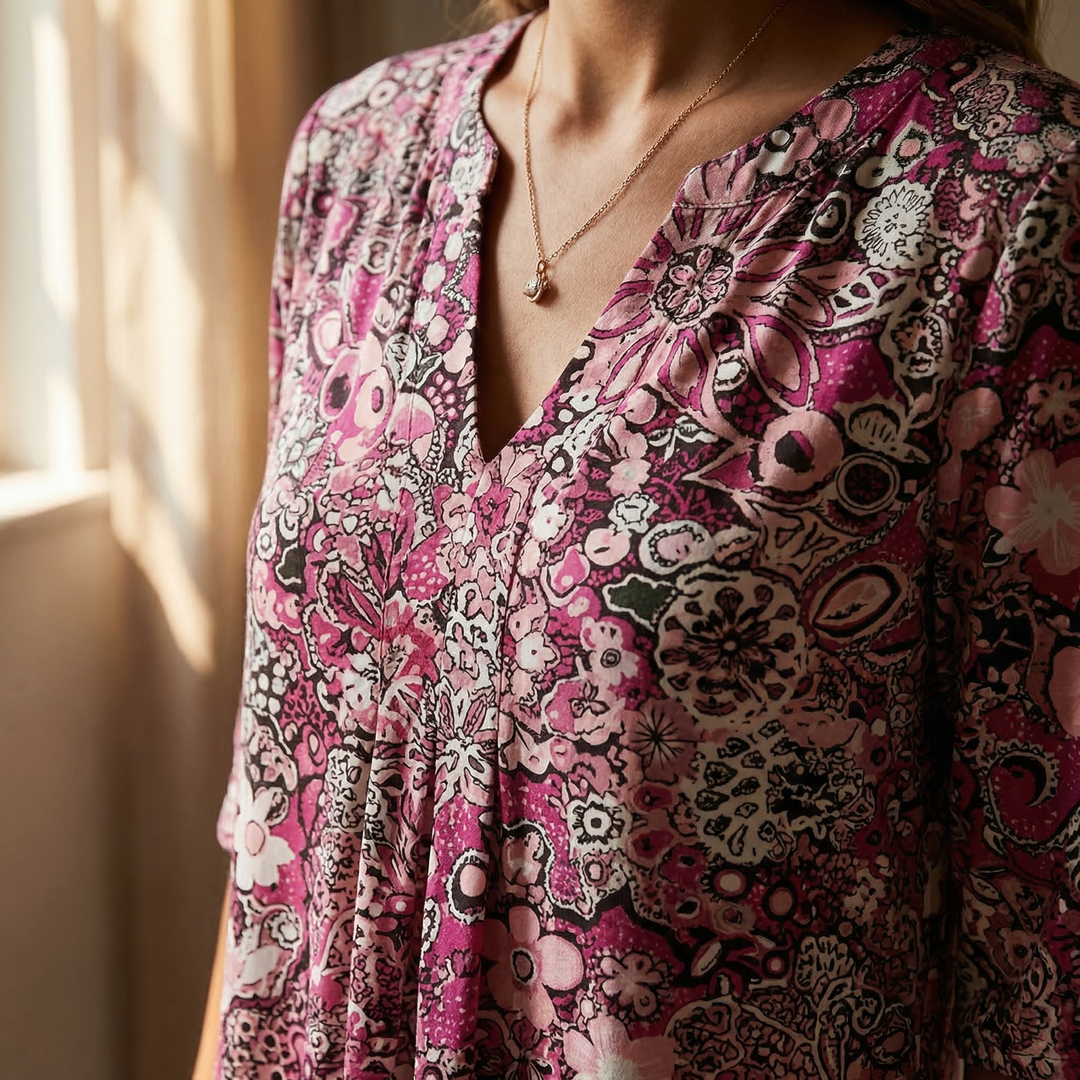 Leonora | Elegant Floral Summer Dress
