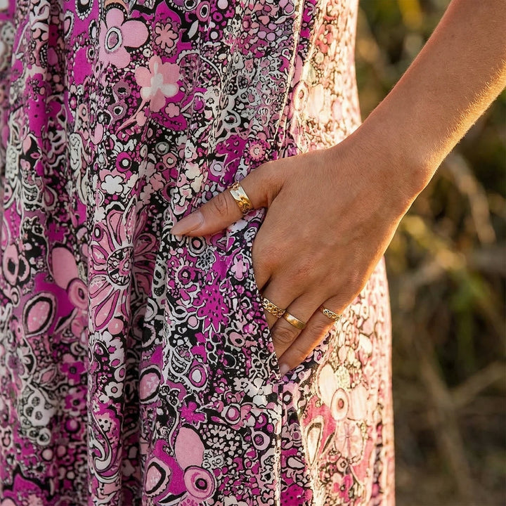 Leonora | Elegant Floral Summer Dress