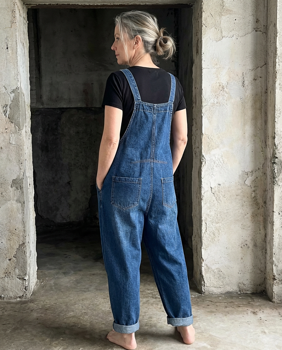Harper | Vintage Baggy Bib Overalls