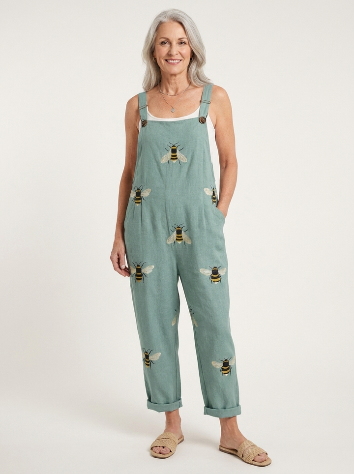 Lori | Comfortable Printed Overalls