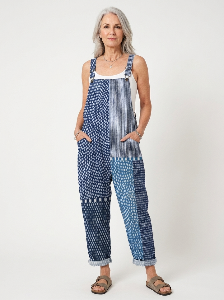 Jennifer | Comfortable Printed Overalls