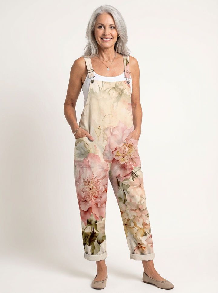 Susan | Comfortable Printed Overalls