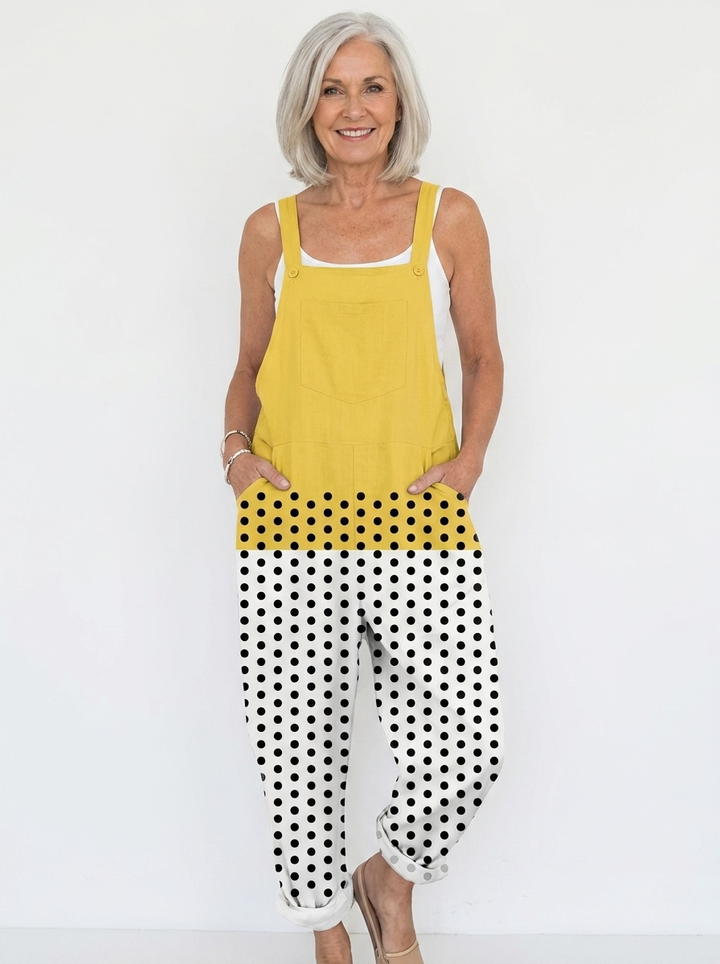 Christine | Comfortable Printed Overalls