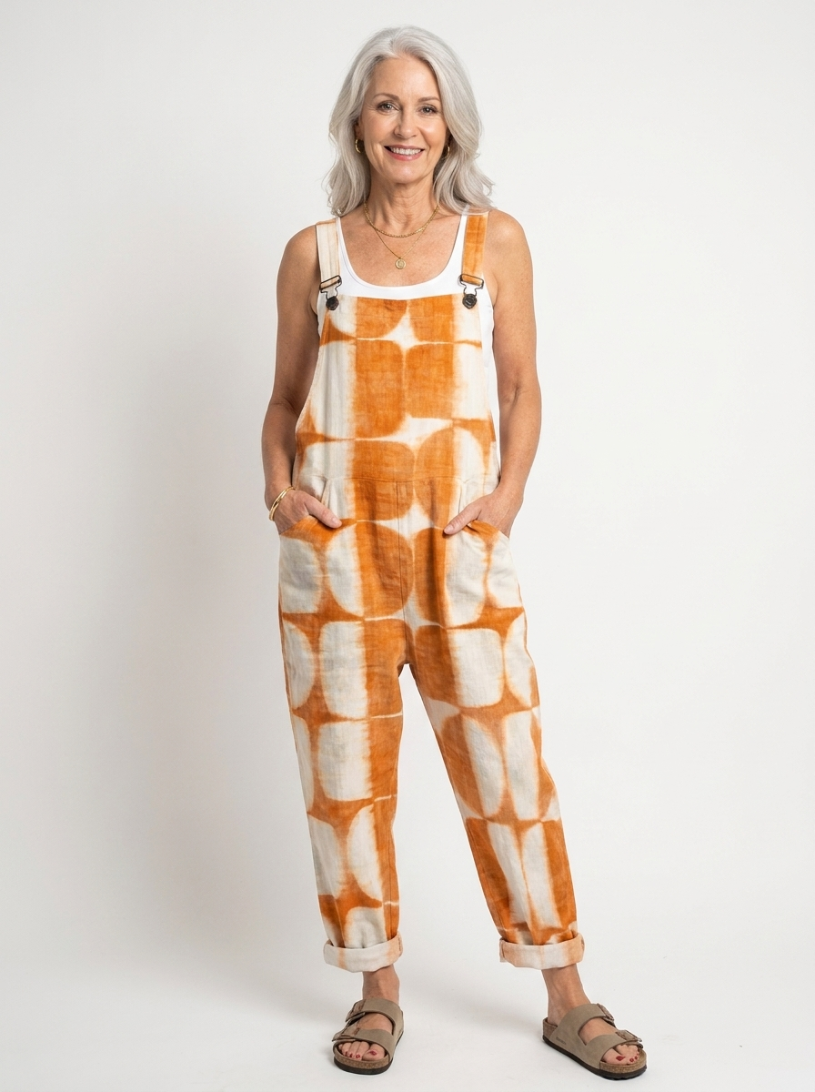 Christina | Comfortable Printed Overalls