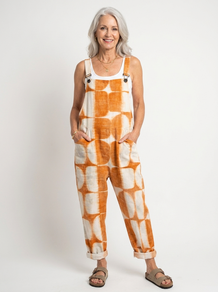Christina | Comfortable Printed Overalls