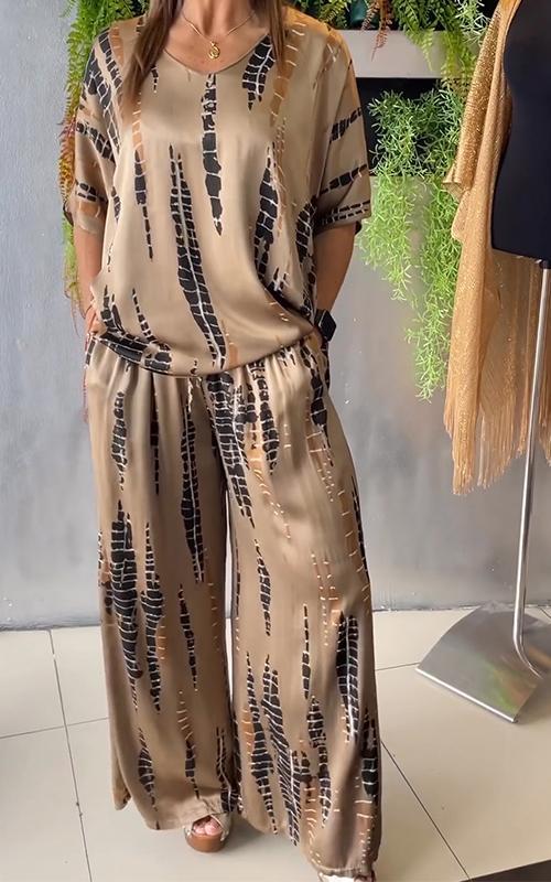 Marie | Printed Two-Piece Set