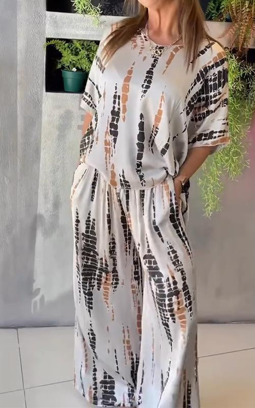 Marie | Printed Two-Piece Set