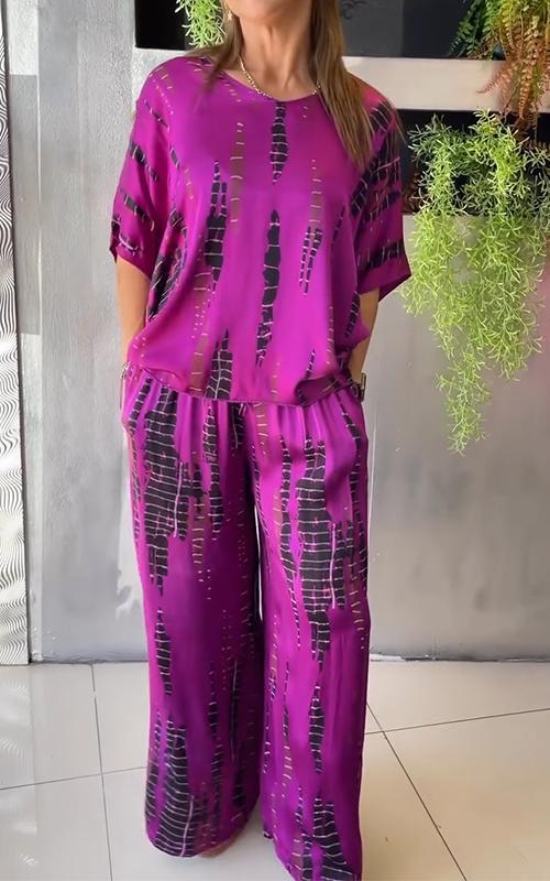 Marie | Printed Two-Piece Set