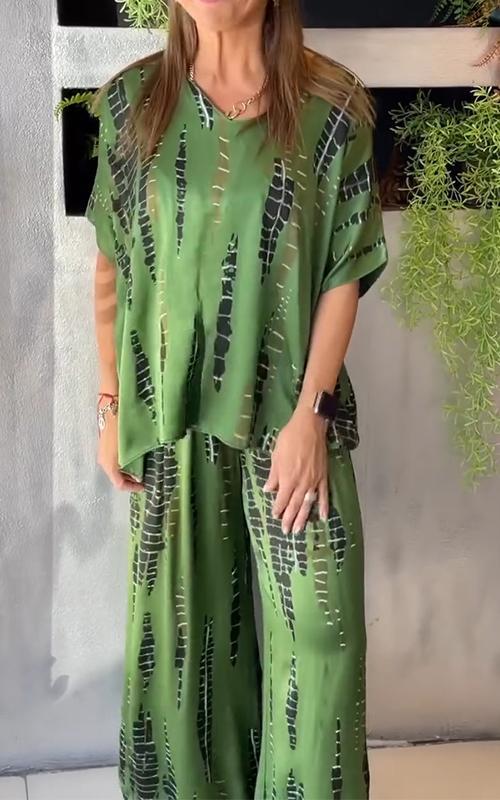 Marie | Printed Two-Piece Set