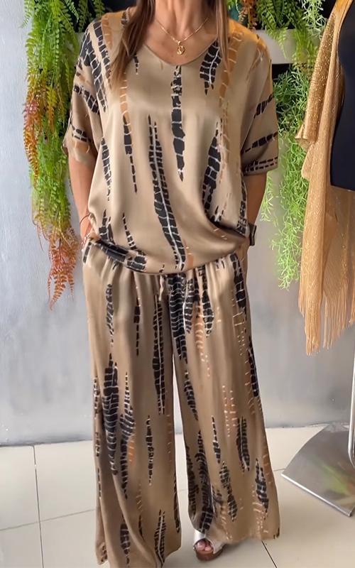 Marie | Printed Two-Piece Set