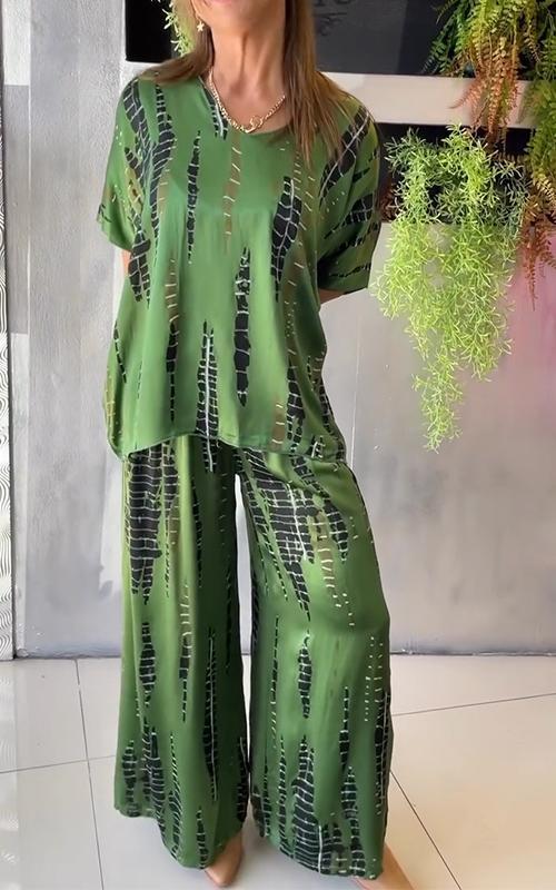 Marie | Printed Two-Piece Set
