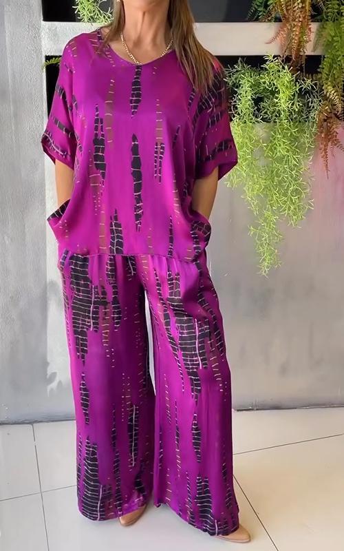 Marie | Printed Two-Piece Set
