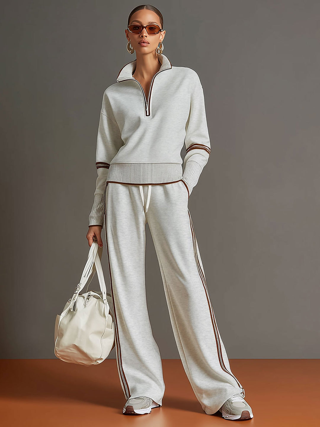 Gabrielle | Blouse and wide Leg Pants